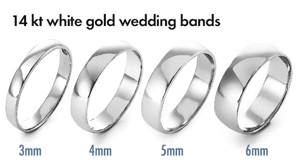 Go for Gold! New Solid 14kt Gold Wedding Bands - EvesAddiction.com ...